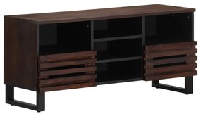 vidaXL Dulap TV, maro, 100x34x46 cm, lemn masiv de mango