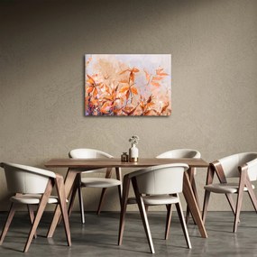 Tablou - Flori pictate (70x50 cm)