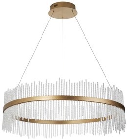 Endon 107672 - Lustră LED ADRIEL dimabilă pe cablu, 83W, 230V, 3000K, aurie