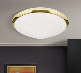 Plafoniera diametru 32cm, Rima shiny brass NU 9-310/32 MS OR