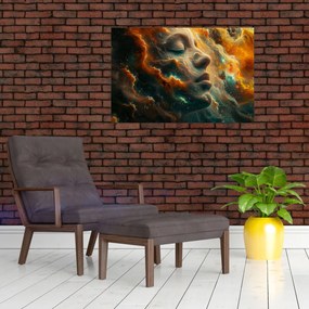 Tablou - Chip în Spațiu (90x60 cm)