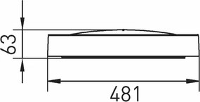 Plafonieră LED SAMER LED/32W/230V 4000K