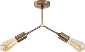 Lustra SPARROW 1251, auriu, metal, 34x10x26 cm