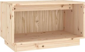vidaXL Comodă TV, 60x35x35 cm, lemn masiv de pin