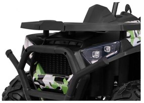 ATV Electric cu acumulator pentru copii NOVOKIDS™ Desert Rider , Cu faruri luminoase, Roti din Cauciuc EVA, 3-12 ani , max 50 kg , 2 Baterii de 12V,