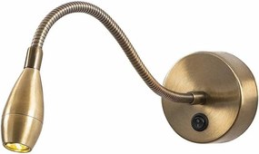Lampa perete READING 3252, bronz, metal, 8x40x8 cm