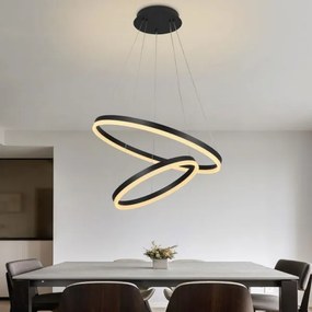 Lustră LED dimabilă pe cablu LED/70W/230V 3000-6500K + telecomandă