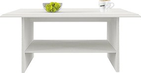 Masuta TIFFANY, alb vintage, PAL laminat, 110x60x50 cm