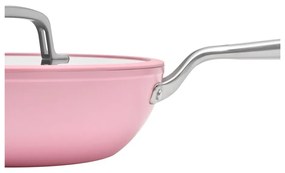 Tigaie tip wok cu capac/cu suprafață ceramică ø 28 cm Meda 3.0 – FABINI