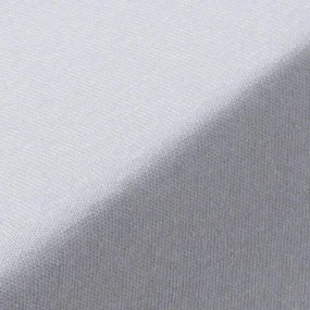 Cearşaf elastic jersey cu elastan gri 90 x 200 cm