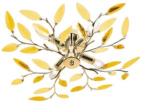 Lustră aplicată NOWA 63180445 NOTTINGHAM 4xE14/40W/230V auriu