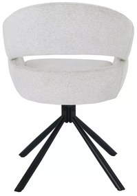 Scaun Borgo bej/negru Raven22