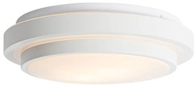 Plafoniera moderna alba 35 cm IP44 - Walden