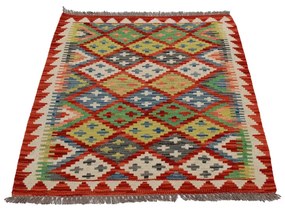 Covor kilim Chobi 85x119 kilim din lână țesut manual