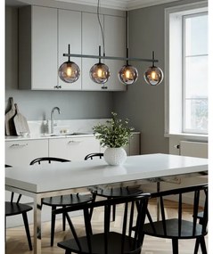 ByRydens 4202360-4505 - Lustră suspendată pe cablu BOYLE 4xE27/8W/230V