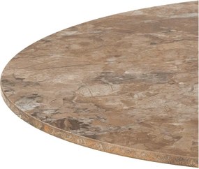 Măsuță de cafea maro rotundă cu blat ceramic ø 60 cm Malta – Actona