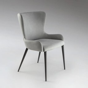 Scaun dining design elegant Telma gri