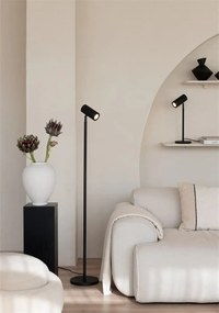 Lampa de masa Eco din Bambus Java GU10, negru