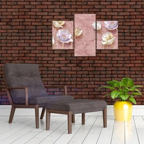 Tablou cu flori (90x60 cm)