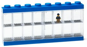 Cutie depozitare 16 minifigurine LEGO®, albastru