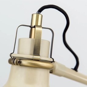 Veioza/Lampa din metal reglabila stil vintage SCHILLER kaki/patina