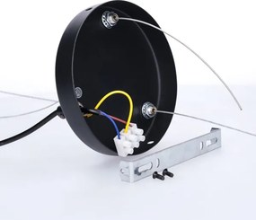 BRILAGI - Lustră suspendată cu cablu SELE 6xGU10/30W/230V neagră