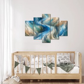 Tablou - Curent abstract (150x105 cm)
