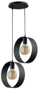 Suspensie vintage 2 becuri E27 Hoop 32281 Sigma