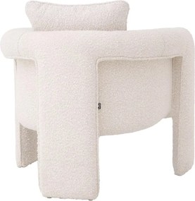Fotoliu LUX design elegant Toto, Boucle cream