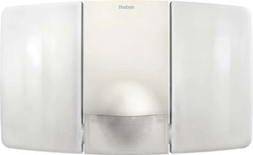 theben - Proiector LED de perete cu senzor, 2xLED/10W/230V, alb, IP55