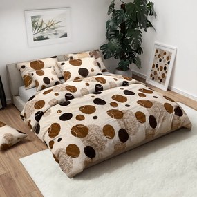 Lenjerie cocolino AURELIA crem Dimensiune lenjerie de pat: 70 x 90 cm | 140 x 200 cm