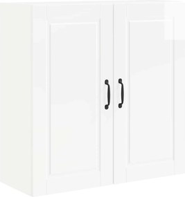 vidaXL Dulap de bucătărie Alb lucios 80 x 31 x 80 cm Lemn compozit