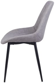 Set 2 buc. scaune pentru sufragerie Masar (gri deschis). 1009942