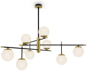Lustra moderna cu 9 surse de lumina Nostalgia MY-MOD048PL-09G