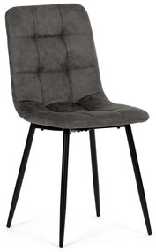 Set de scaune de sufragerie Vintage CT-281 BK3, 4buc