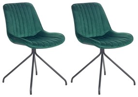 Set 2 buc scaune de sufragerie Navza (verde). 1081670