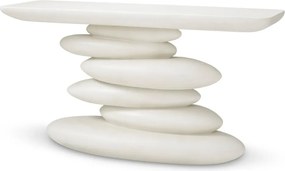 Consola design LUX Azura alb