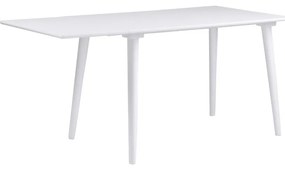 Masă de dining Rowico Lotte Drop-Leaf, 120 x 80 cm, alb