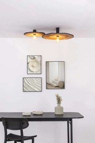 Aplica de perete/tavan design natural din ratan COSTAS 40cm