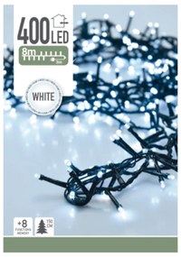 Instalaţie pom de Crăciun Twinkle, alb , 400 LED, M