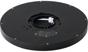 Plafonieră LED Fulgur 42362 NOMY LED/24W/230V d. 30 cm negru