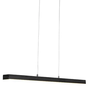 Lampă suspendată neagră cu dimmer pe patru trepte incluzând LED cu dimmer tactil - Oganda