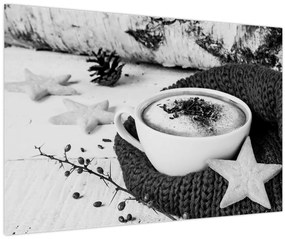 Tablou - Cappuccino de iarnă (90x60 cm)