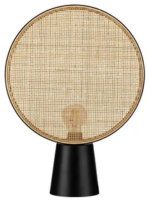 Veioza/Lampa de masa decorativa ratan natural, TIERRA D 35cm