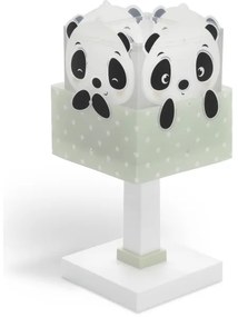 Lampă pentru copii PANDA 1xE14/40W/230V verde Dalber 63161H