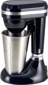 La mâna a doua: Mixer pentru frappe Oliver Voltz OV51163E, 100W, Bol din otel inoxidabil 450 ml, 2 viteze, Agitator otel, Negru