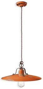 Pendul design retro realizat manual din ceramica COUNTRY, 40cm