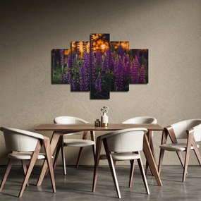 Tablou - Flori de lupin (150x105 cm)