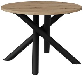 Masa rotunda 110 cm Ossla (stejar artizanal). 1116740