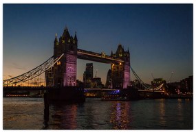 Tablou - Tower bridge (90x60 cm)